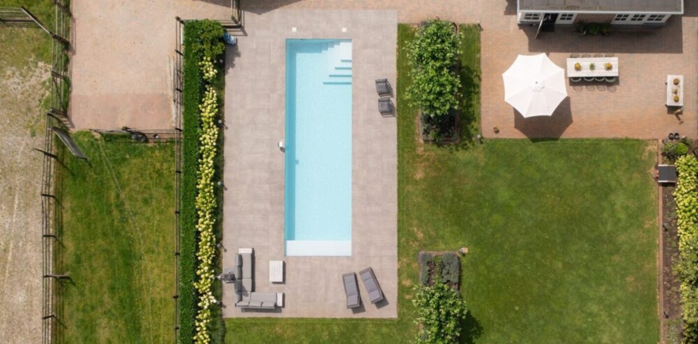 Aanleg luxueuze tuin in Lunteren