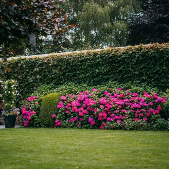 Tuin te Barneveld met een botanische uitstraling