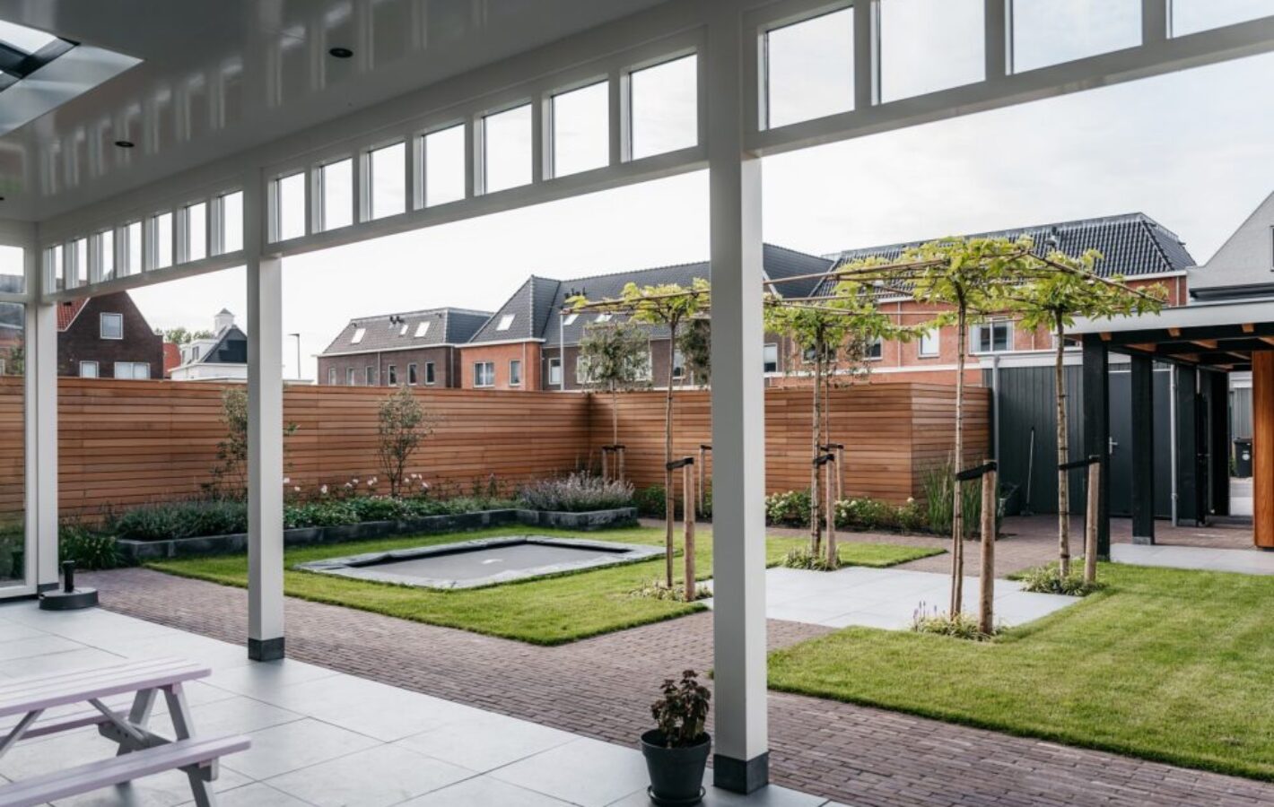 Aanleg tuin te Weesp