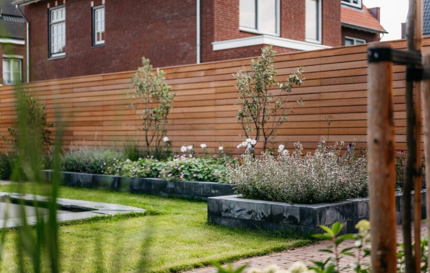 Aanleg tuin te Weesp
