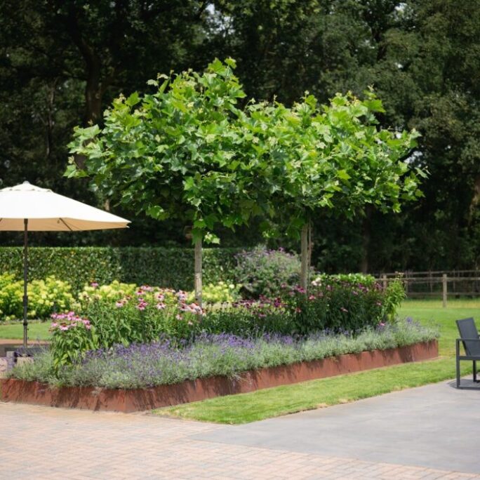 Aanleg luxueuze tuin in Lunteren