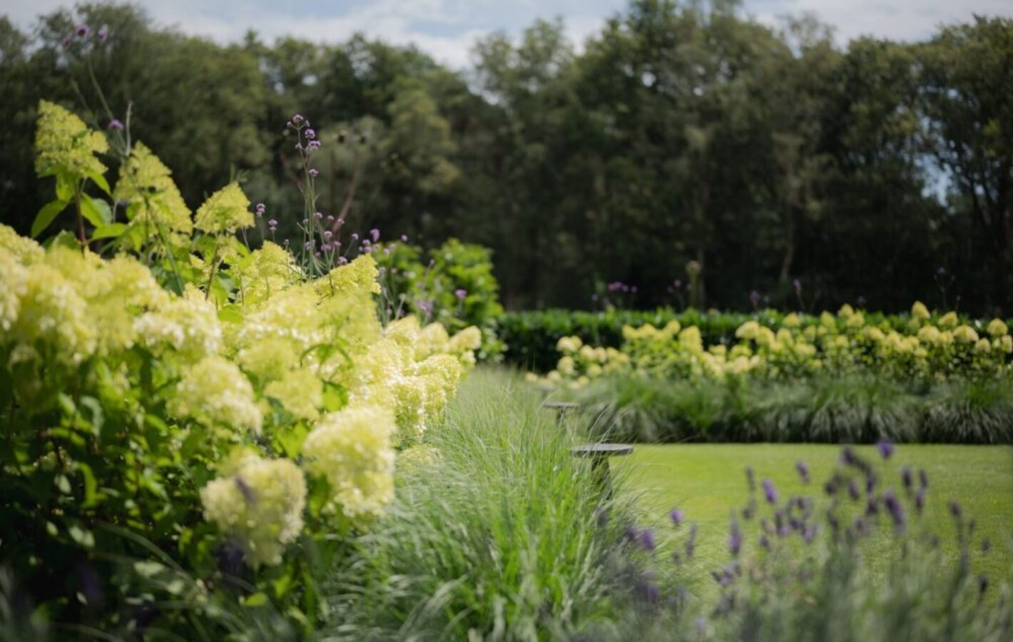 Aanleg luxueuze tuin in Lunteren