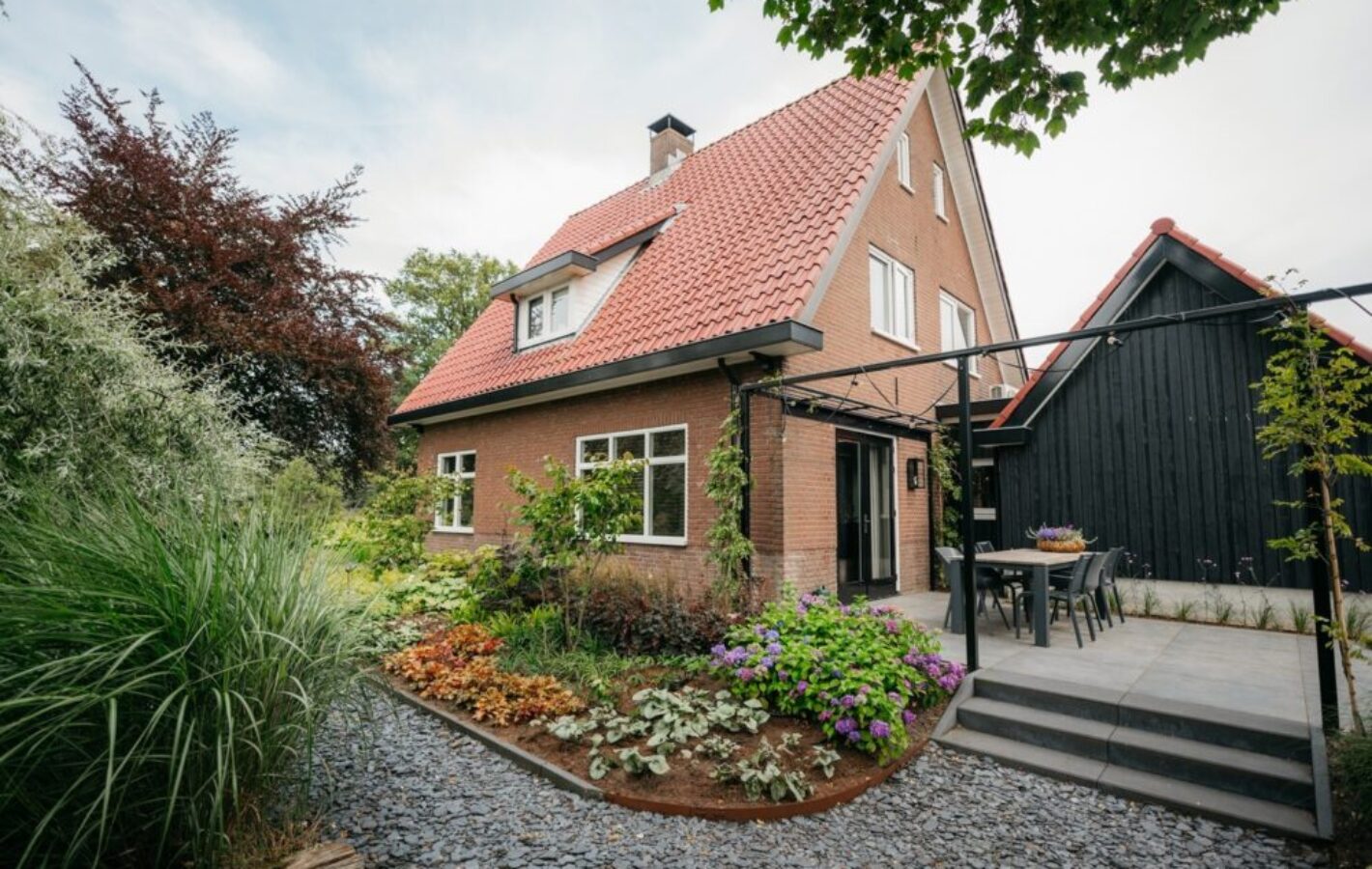 Natuurlijke tuin te Stroe