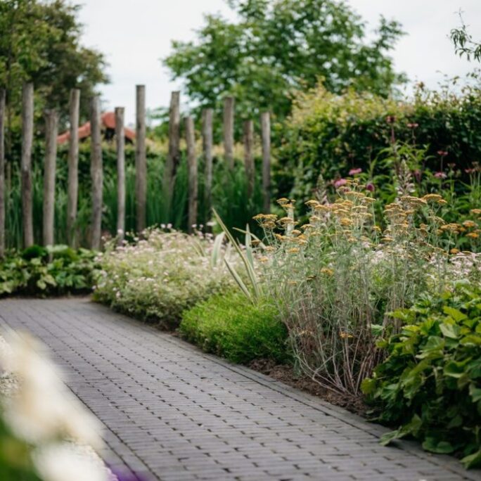 Natuurlijke tuin te Stroe