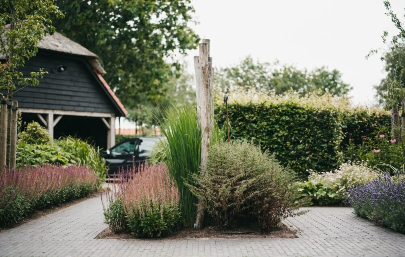 Natuurlijke tuin te Stroe